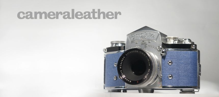 Camera Leather '' Deluxe '' 300 X 150 mm Kameraleder Kamera Belederung 